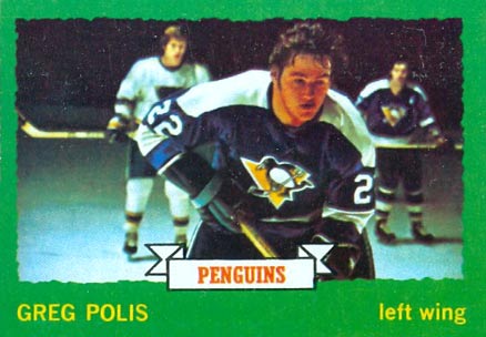 1973 O-Pee-Chee Greg Polis #176 Hockey Card