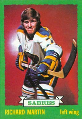 1973 O-Pee-Chee Richard Martin #173 Hockey Card