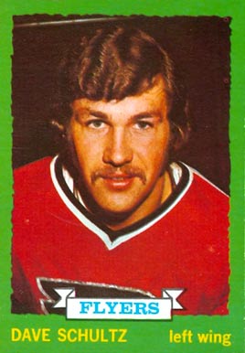 1973 O-Pee-Chee Dave Schultz #166 Hockey Card