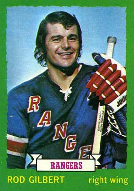 1973 O-Pee-Chee Rod Gilbert #156 Hockey Card