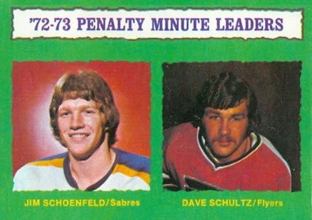 1973 O-Pee-Chee Penalty Minute Leaders #137 Hockey Card