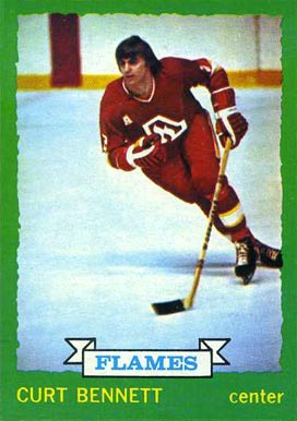1973 O-Pee-Chee Curt Bennett #149 Hockey Card