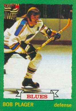 1973 O-Pee-Chee Bob Plager #148 Hockey Card