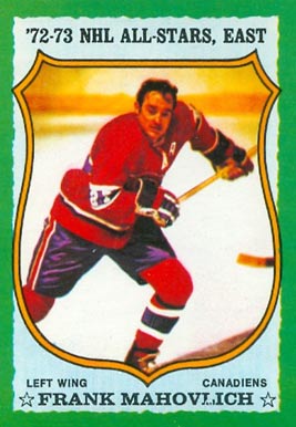 1973 O-Pee-Chee Frank Mahovlich #145 Hockey Card