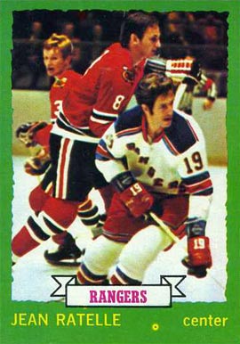 1973 O-Pee-Chee Jean Ratelle #141 Hockey Card