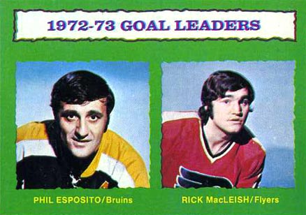 1973 O-Pee-Chee Goals Leaders #133 Hockey Card