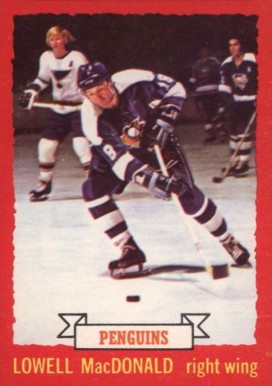 1973 O-Pee-Chee Lowell Macdonald #128 Hockey Card