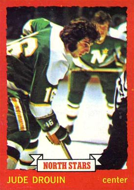 1973 O-Pee-Chee Jude Drouin #125 Hockey Card
