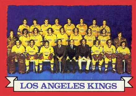 1973 O-Pee-Chee Los Angeles Kings Team #98 Hockey Card