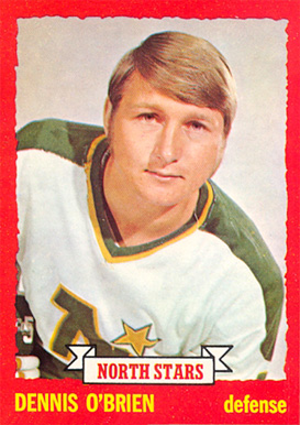 1973 O-Pee-Chee Dennis O'Brien #88 Hockey Card