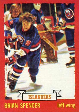 1973 O-Pee-Chee Brian Spencer #83 Hockey Card