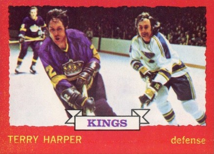 1973 O-Pee-Chee Terry Harper #80 Hockey Card