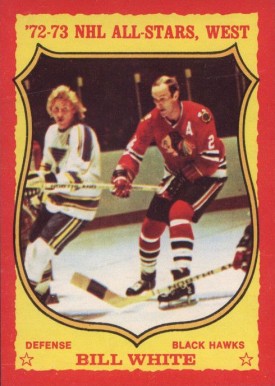 1973 O-Pee-Chee Bill White #78 Hockey Card
