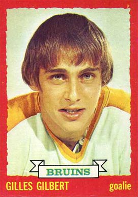 1973 O-Pee-Chee Gilles Gilbert #74 Hockey Card