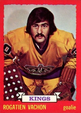 1973 O-Pee-Chee Rogatien Vachon #64 Hockey Card