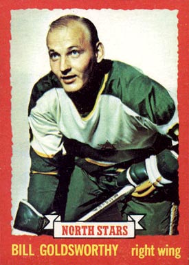1973 O-Pee-Chee Bill Goldsworthy #62 Hockey Card