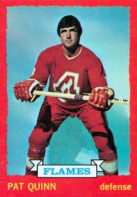 1973 O-Pee-Chee Pat Quinn #61 Hockey Card