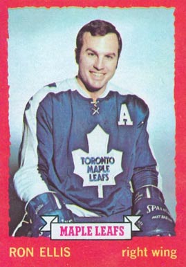 1973 O-Pee-Chee Ron Ellis #55 Hockey Card