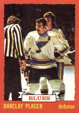1973 O-Pee-Chee Barclay Plager #47 Hockey Card