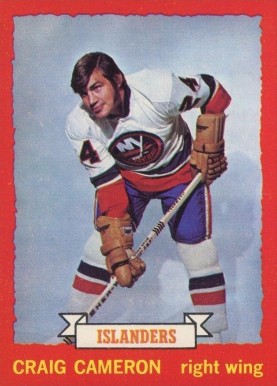 1973 O-Pee-Chee Craig Cameron #42 Hockey Card