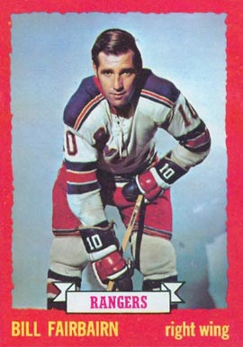 1973 O-Pee-Chee Bill Fairbairn #41 Hockey Card