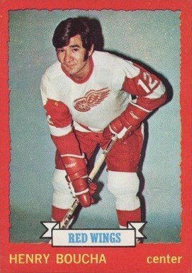 1973 O-Pee-Chee Henry Boucha #33 Hockey Card