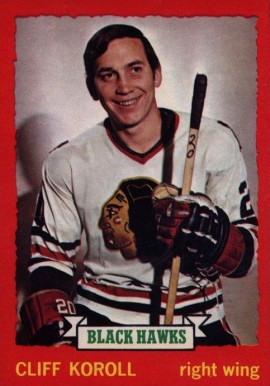 1973 O-Pee-Chee Cliff Koroll #28 Hockey Card