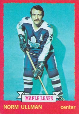1973 O-Pee-Chee Norm Ullman #27 Hockey Card
