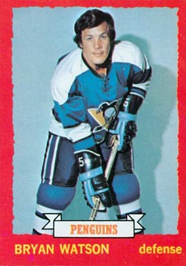 1973 O-Pee-Chee Bryan Watson #14 Hockey Card