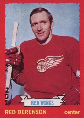 1973 O-Pee-Chee Red Berenson #10 Hockey Card