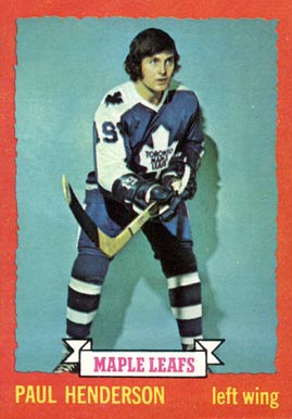1973 O-Pee-Chee Paul Henderson #7 Hockey Card