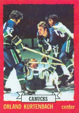 1973 O-Pee-Chee Orland Kurtenbach #4 Hockey Card