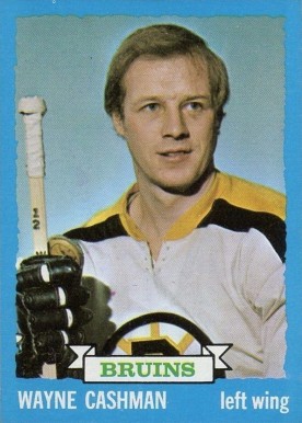 1973 Topps Wayne Cashman #166 Hockey Card