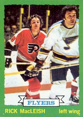 1973 Topps Rick Macleish #135 Hockey Card