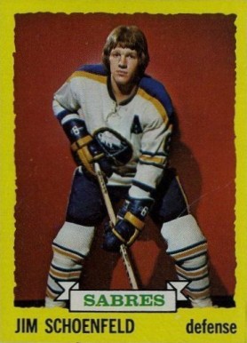 1973 Topps Jim Schoenfeld #86 Hockey Card