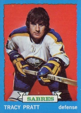 1973 Topps Tracy Pratt #54 Hockey Card