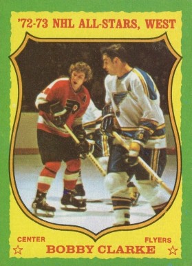 1973 Topps Bobby Clarke #50 Hockey Card