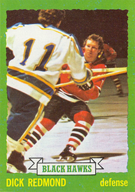 1973 Topps Dick Redmond #12 Hockey Card