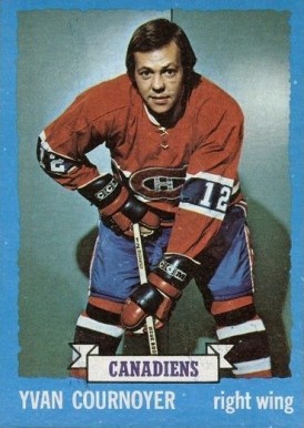 1973 Topps Yvan Cournoyer #115 Hockey Card