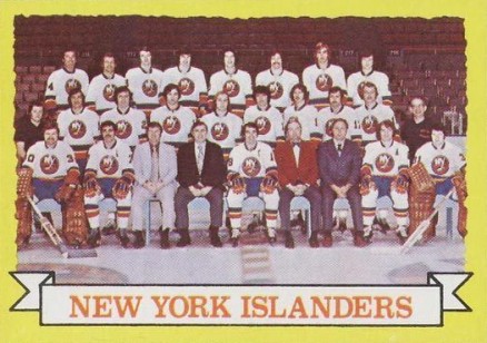 1973 Topps Islanders Team #101 Hockey Card