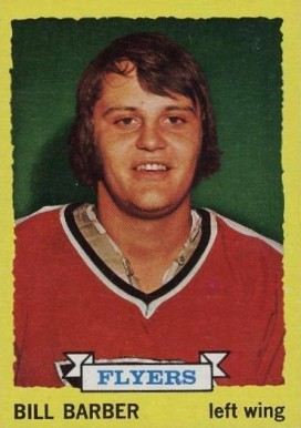 1973 Topps Bill Barber #81 Hockey Card
