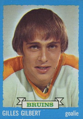 1973 Topps Gilles Gilbert #74 Hockey Card