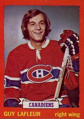 1973 Topps Guy LaFleur #72 Hockey Card