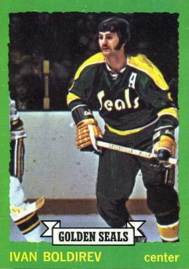 1973 Topps Ivan Boldirev #68 Hockey Card