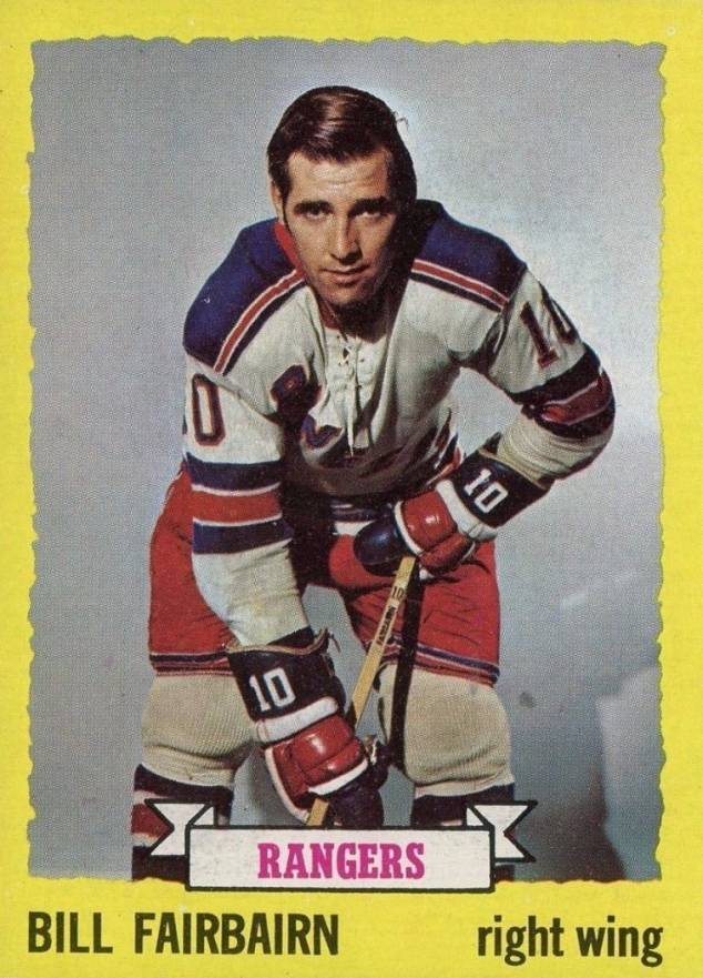 1973 Topps Bill Fairbairn #41 Hockey Card