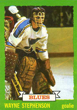 1973 Topps Wayne Stephenson #31 Hockey Card