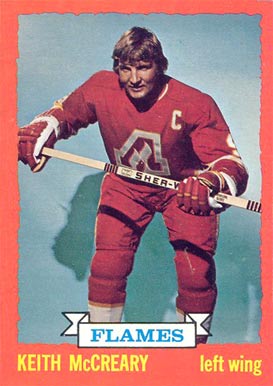 1973 Topps Keith McCreary #13 Hockey Card