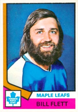 1974 O-Pee-Chee Bill Flett #64 Hockey Card