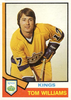 1974 O-Pee-Chee Tom Williams #394 Hockey Card