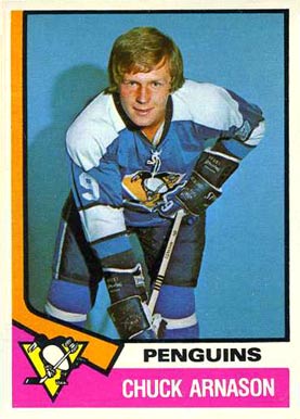 1974 O-Pee-Chee Chuck Arnason #385 Hockey Card